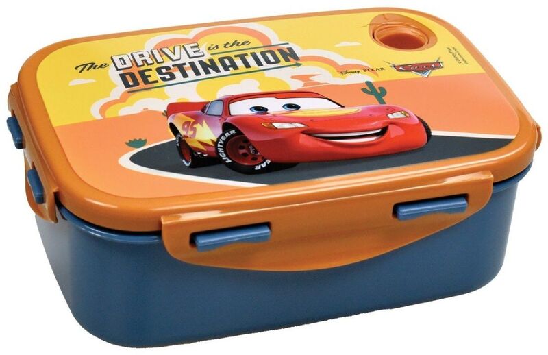 GIM Δοχείο Φαγητού (Microwave) Cars Lap-3 Σχέδια (552-71265)