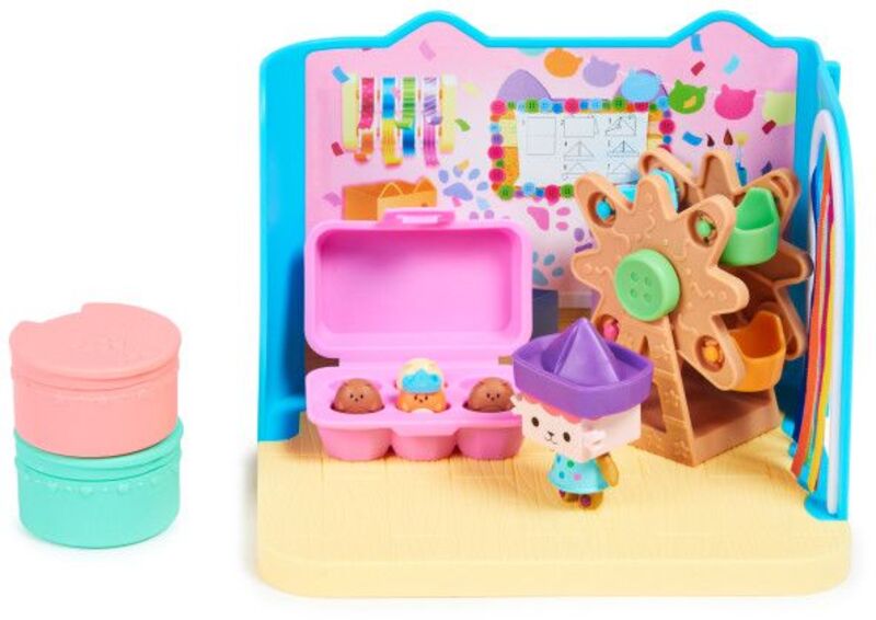 Gabby's Dollhouse Mini Σετ Δωμάτια-Ατελιέ (6064151)