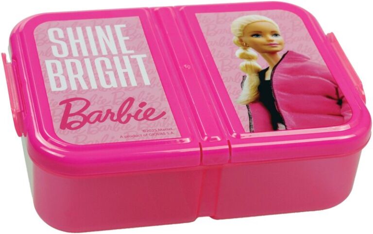 Gim Δοχείο Φαγητού 3 Χώρων Barbie (571-22262)
