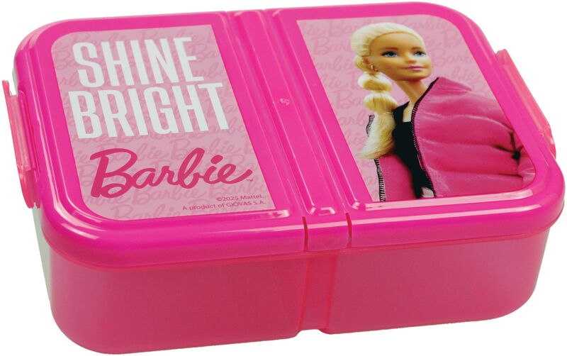 Gim Δοχείο Φαγητού 3 Χώρων Barbie (571-22262)