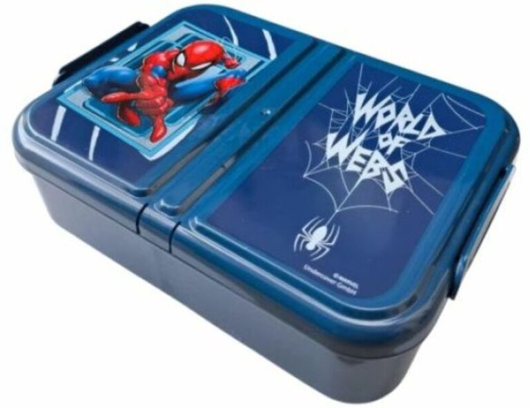 Gim Δοχείο Φαγητού 3 Χώρων Spiderman (557-00262)