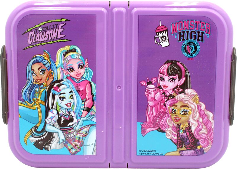 Gim Δοχείο Φαγητού 3Χώρων Monster High (571-02262)