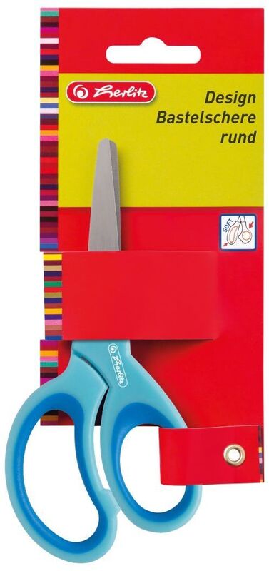 Herlitz Ψαλίδι Με Στρογγυλή Άκρη 13cm-3 Σχέδια-1Τμχ (10801710)