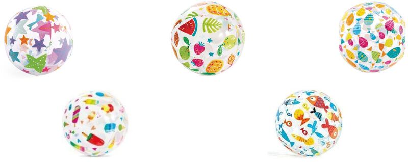 Intex Lively Print Balls-5 Σχέδια-1Τμχ (59040NP)
