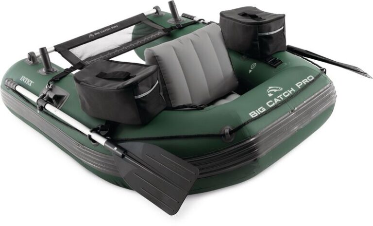 Intex Βάρκα 1 Ατόμου-Big Catch Pro Fishing Tube 165x119x38cm (68381NP)