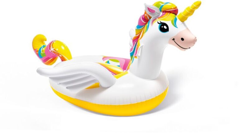 Intex Μονόκερος Ride On (57561NP)