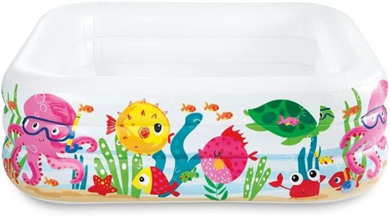 Intex Πισίνα Clearview Aquarium 159x159x50cm (57471NP)