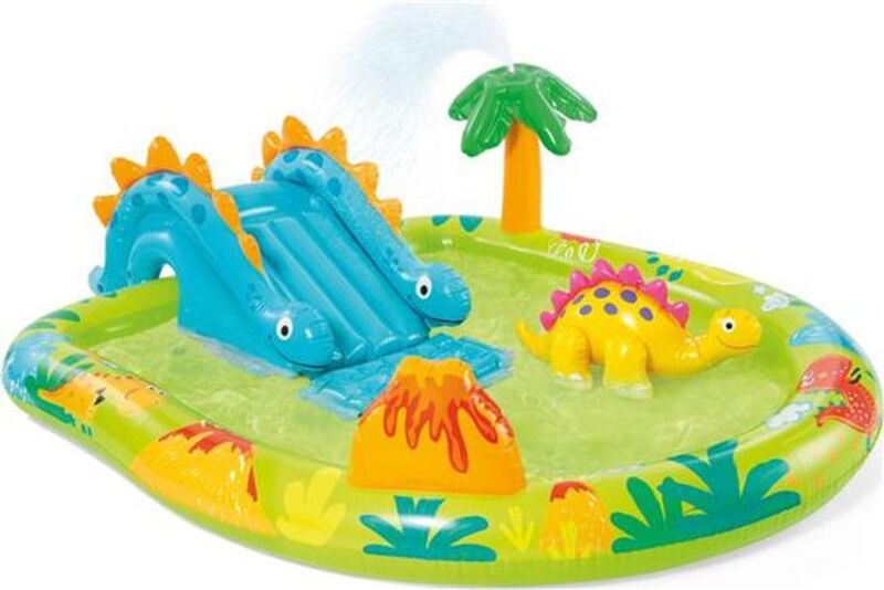 Intex Πισίνα Little Dino Play Center 191x152x58 cm (57166NP)