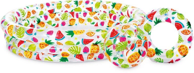 Intex Πισίνα Pineapple Splash Set Pool 132x28cm (59469NP)