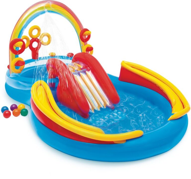 Intex Πισίνα Ουράνιο Τόξο Play Center 297x193x135cm (57453NP)