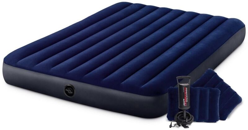 Intex Στρώμα Queen Dura-Beam Classic Downy Airbed 152x203x25cm (64765)