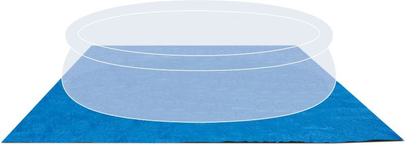 Intex Τάπητας-Pool Ground Cloth 472x472cm (28048)