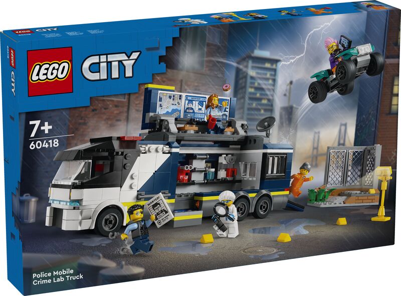 LEGO City Police Mobile Crime Lab Truck (60418)