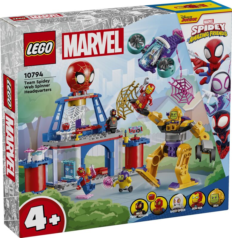 LEGO Super Heroes Team Spidey Web Spiner Headquarters (10794)