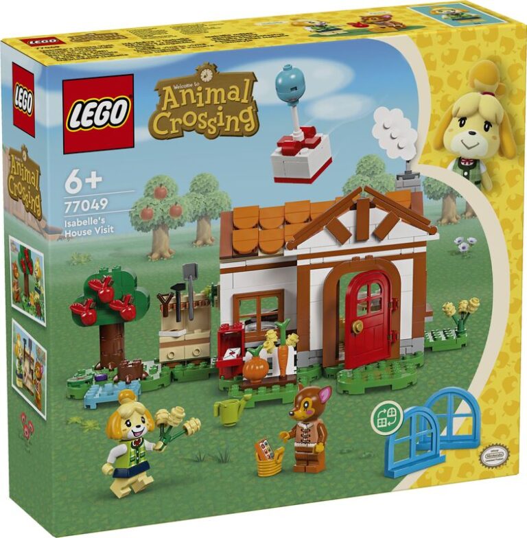 LEGO® Animal Crossing Isabelle's House Visit (77049)