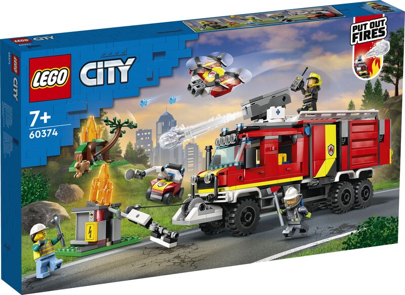 LEGO® City Fire Command Truck (60374)
