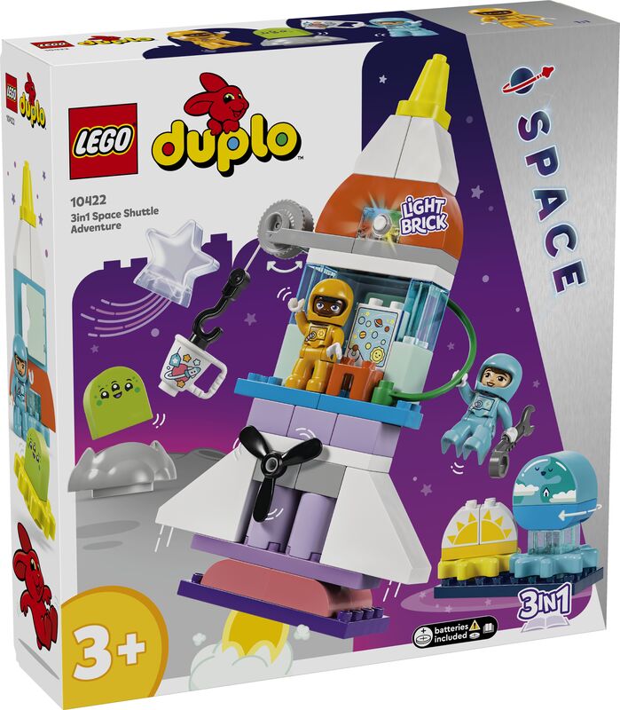 LEGO® Duplo 3in1 Space Shuttle Adventure (10422)