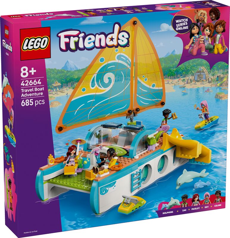 LEGO® Friends Travel Boat Adventure (42664)