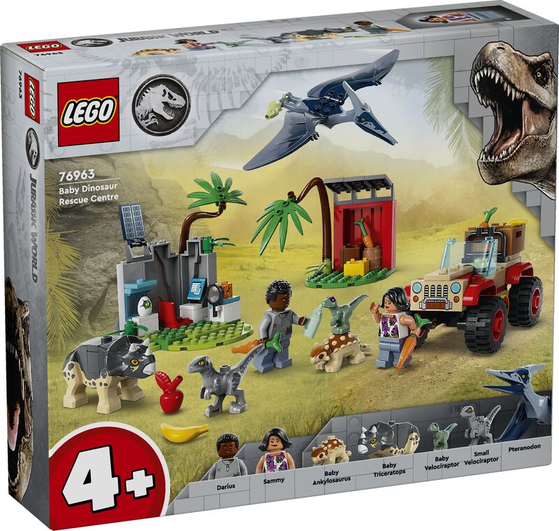 LEGO® Jurassic World Baby Dinosaur Rescue Center (76963)