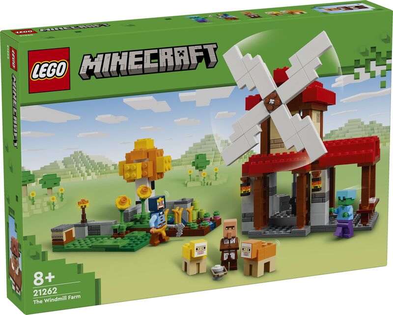LEGO® Minecraft The Windmill Farm (21262)