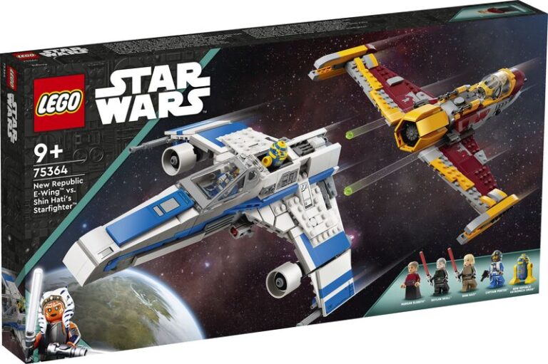 LEGO® Star Wars New Republic E-Wing vs. Shin Hati's Starfighter (75364)