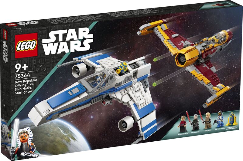 LEGO® Star Wars New Republic E-Wing vs. Shin Hati's Starfighter (75364)