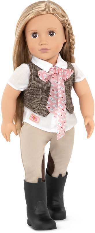 Our Generation Kούκλα Leah w/Tweed Vest (BD31062Z)