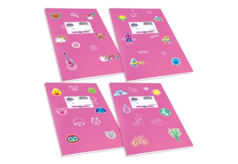 Skag Τετράδιο Φούξια Χρωματιστό Fancy 17x25-50 Φύλλων 80gr 1Τμχ (246811)