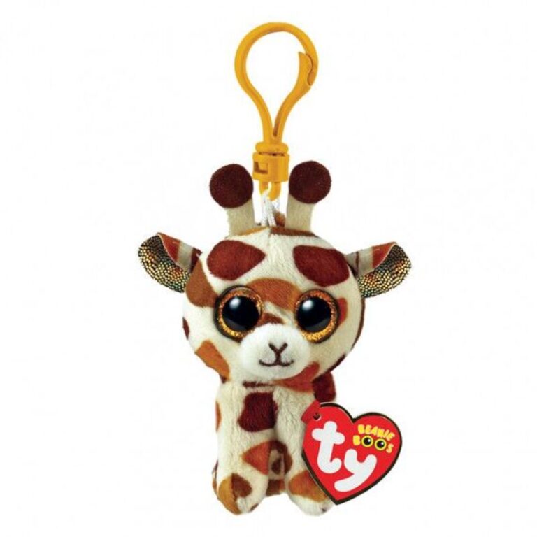 Λούτρινο Beanie Boos Κλιπ Καμηλοπάρδαλη 8.5cm (1607-35257)