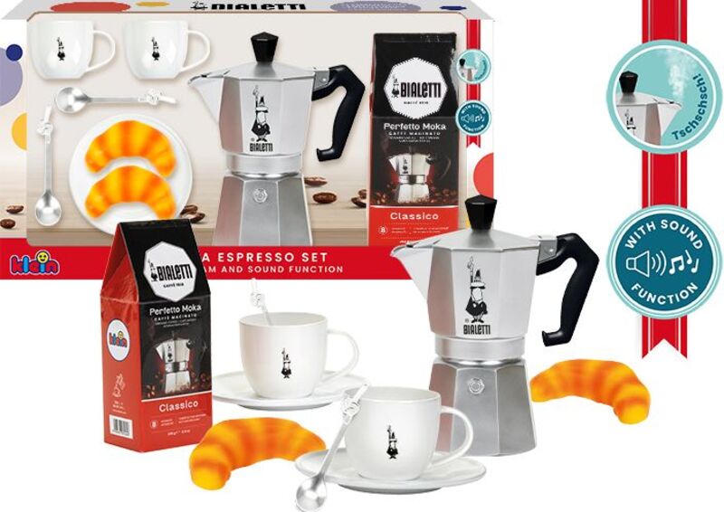 Klein Bialetti Σετ Μηχανή Mika-Espresso (9022)