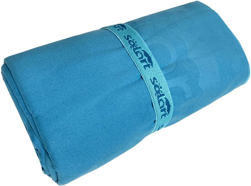 Πετσέτα Θαλάσσης Microfiber 80x195cm Γαλάζια (4962)